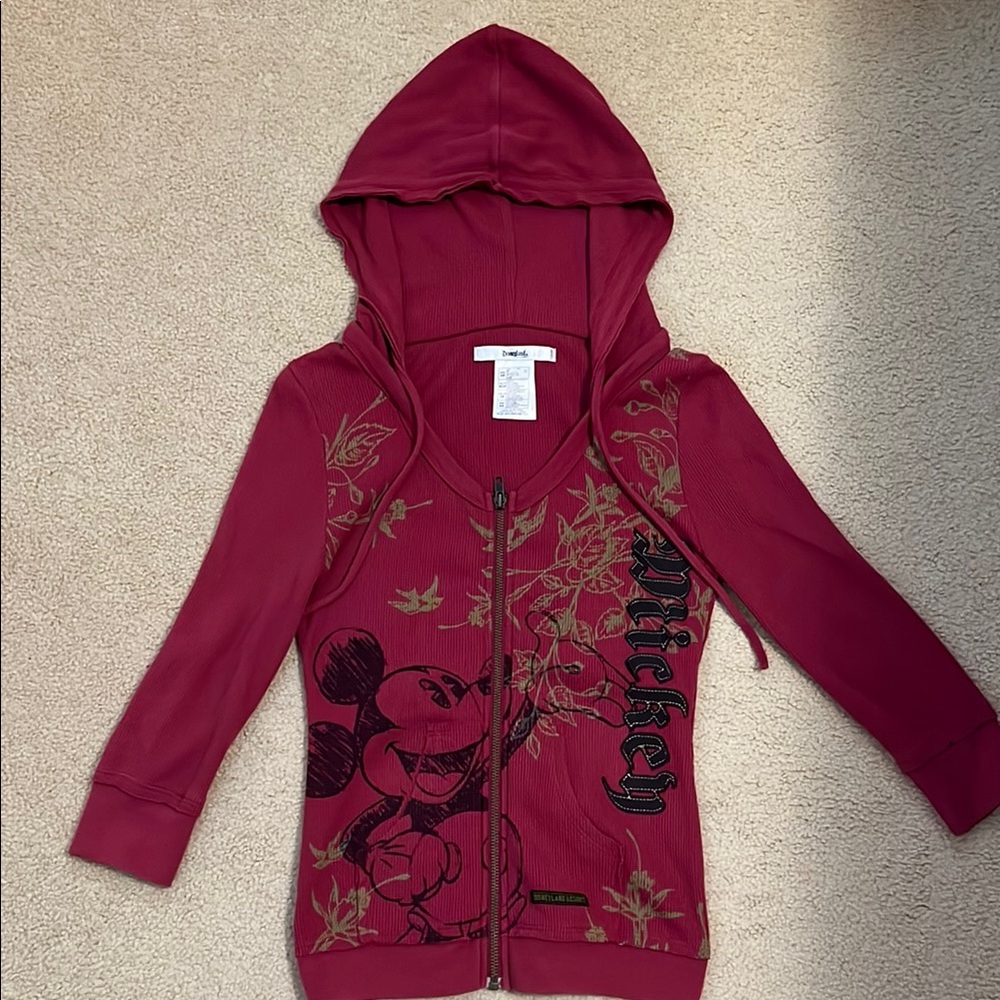 Mickey Mouse Zip-Up Hoodie